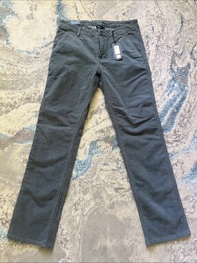 Men's blue corduroy Casual Chino Pants